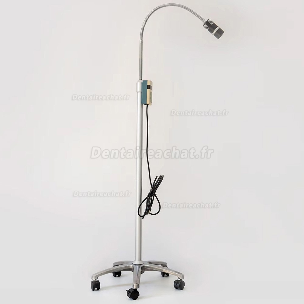 Lampe d'examen dentaire mobile Micare JD1200L 12 W (ouverture et luminosité réglables)